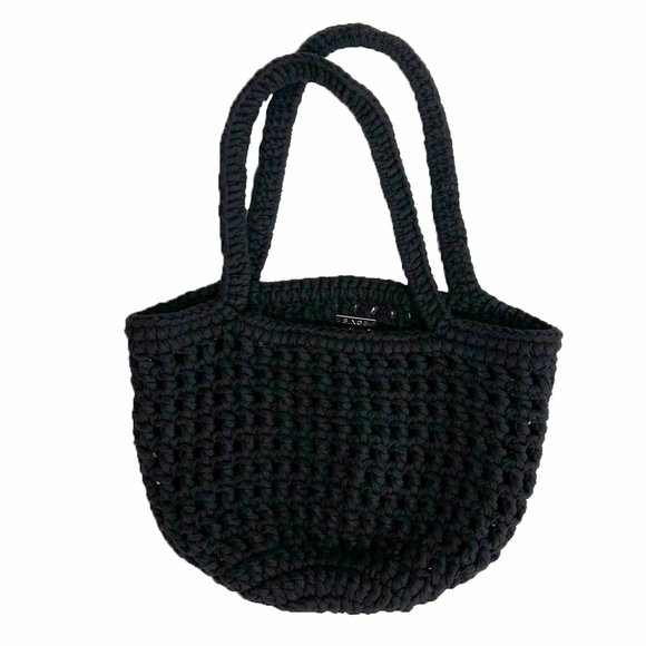Urban Outfitters x Binge Knitted Tote Bag, Black 🖤 - Picture 6 of 6